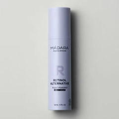 Retinola Alternatīvas Nakts Krēms 50ml, Madara – barojošs nakts krēms ar Bidens Pilosa ekstraktu, kas izlīdzina ādu, uzlabo tās toni un samazina smalkās līnijas un krunciņas.