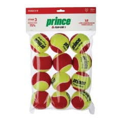 Tennise treeningpallid lastele Prince Play & Stay STAGE 3 FELT, 12 tk