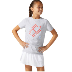Spordisärk tüdrukutele ASICS G TENNIS TEE, hall