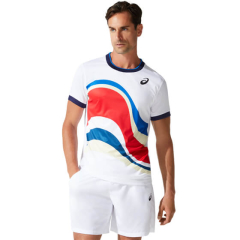 Meeste spordisärk ASICS MATCH M GPX TEE GM, valge