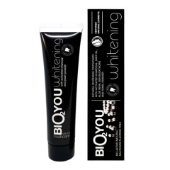 Looduslik valgendav hambapasta aktiivsöe Bio2you 100 ml
