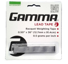 Tennise reketi juhtbänd Gamma Lead Tape 1/4 "