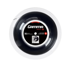 Gamma Moto 16 tenisa rakešu stīgas 200 m rullī ar 1,29 mm diametru