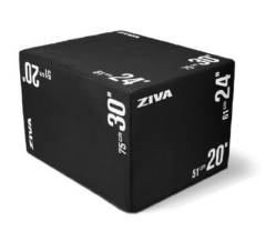 Treeningboks Zacha SL SOFT PLYO BOX 3 IN 1 PU vahuga, 51/61/75 cm
