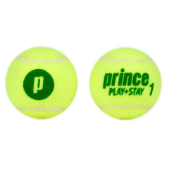 Prince Play & Stay Green tennisepallid skooriga (12 tk)
