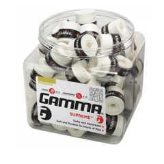 GAMMA SUPREME OVERGRIPS 1 GAB, valge