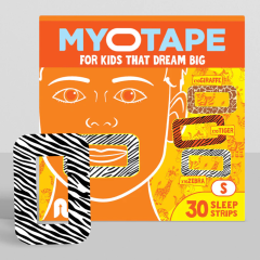 MYOTAPE mutes aizlīmēšanas plāksteris bērniem veselīgai deguna elpošanai un mierīgākam miegam