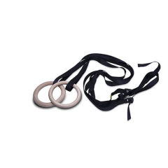 Treeningvedrustussüsteem heliseb ZIVA Wooden Rings Set