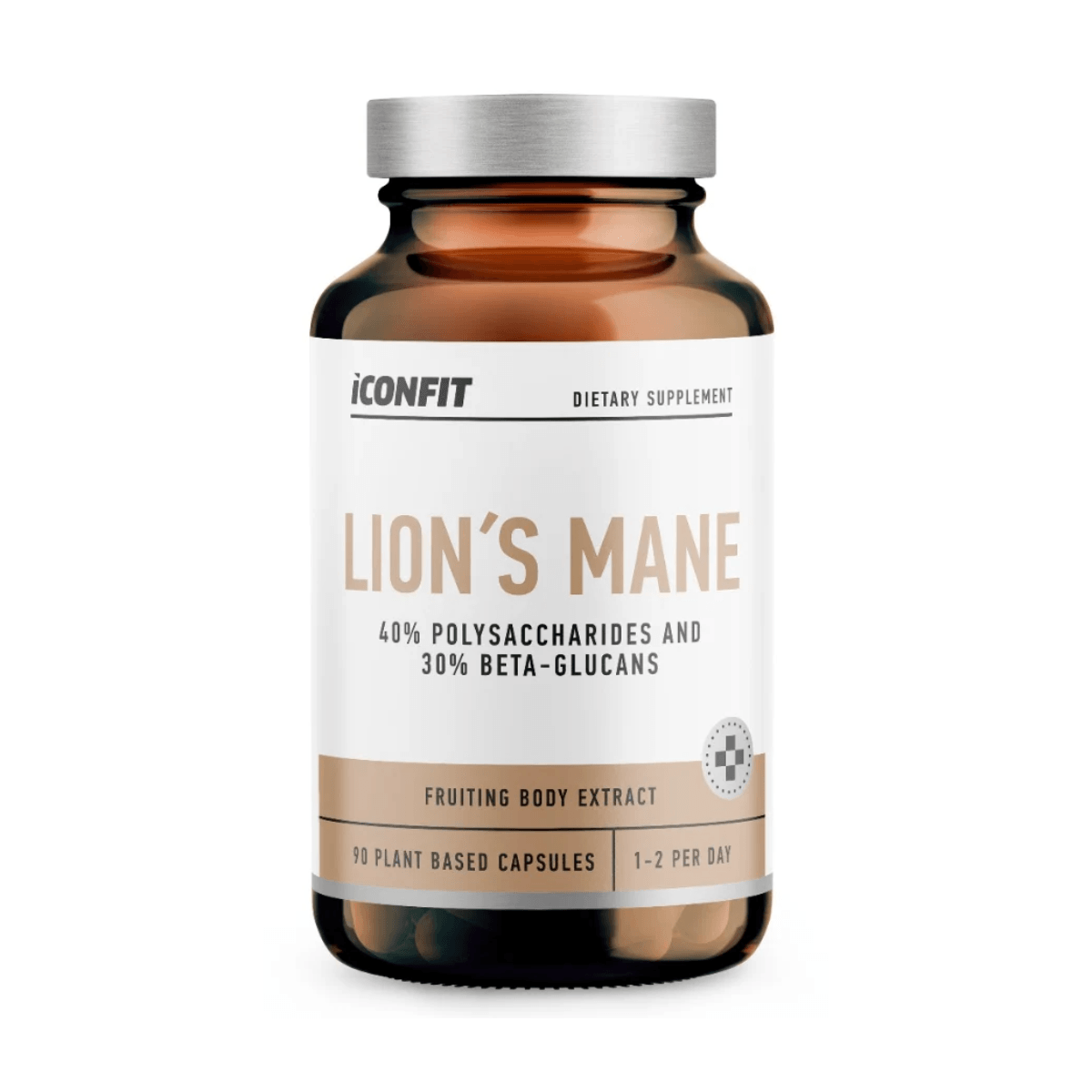 Lion's Mane (Lõvilakk), 90 kapslit, Iconfit 